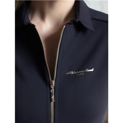 Платье из футера двухнитки с эластаном