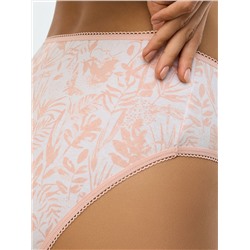 Minimi Трусы БMi_T Foglie 2221-03CE Slip Midi (листочки), CO