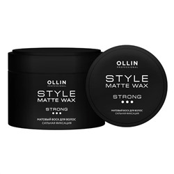 Ollin Матовый воск для волос сильной фиксации / Style, 50 мл 8482