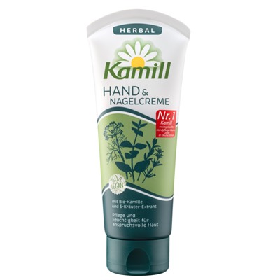Крем для рук и ногтей Kamill HERBAL для нормальной кожи 100 мл в тубе (ЗАКОНЧИЛСЯ СРОК ГОДНОСТИ)