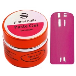 Planet Nails Гель-паста для дизайна ногтей, розовый, 5 мл 2581