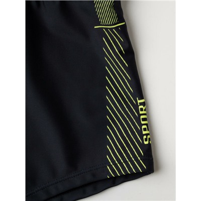 Плавки-шорты трикотажные для мальчиков, короткие