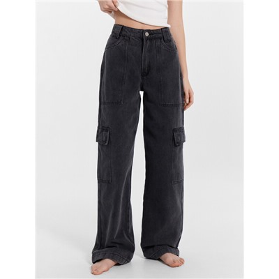 БРЮКИ ЖЕНСКИЕ ДЖИНСОВЫЕ 2024-2DTW801-7