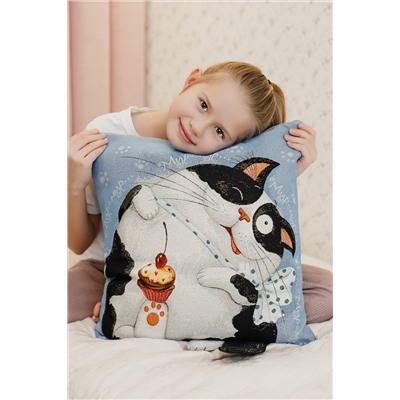 Наволочка декоративная Кекс 45х45 НАТАЛИ, 1082985