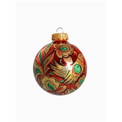 Набор из 4-х ёлочных шаров d=8 см «Соцветие чудес»