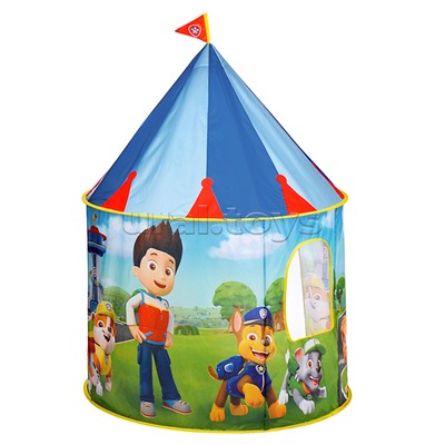 Палатка детская игровая "Щенячий Патруль" 100х135х100см, в сумке