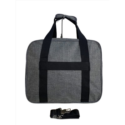 Дорожная сумка из текстиля, цвет серый