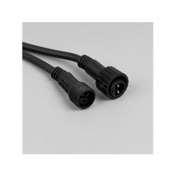 УЦЕНКА Гирлянда «Клип-лайт» 5 нитей по 20 м, IP44, УМС, тёмная нить, 665 LED, свечение тёплое белое, мерцание всех светодиодов, 24 В