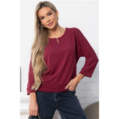 Джемпер трикотажный Претти (бордовый) Б14845-50М