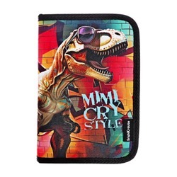 Пенал 1 секция 135×205, ErichKrause, для мальчика, Dino Art