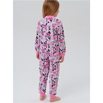 Комбинезон трикотажный для девочек