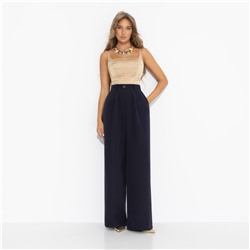 Брючный костюм с баской из органзы, Бизнес в гору (3 в 1)