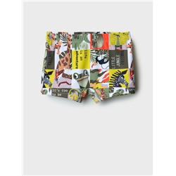 Плавки-шорты трикотажные для мальчиков, средней длины