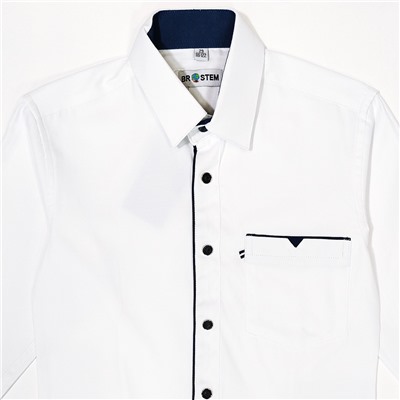 DS2A62-00d** Сорочка детская приталенная на кнопках BROSTEM