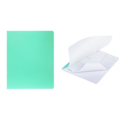 Тетрадь  48л клетка "SoloMatte.Аквамарин" Soft-touch (092728) Хатбер