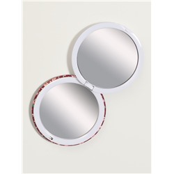 Зеркало складное «Цветочная поляна», d=7.5 см, с увеличением х2, МИКС