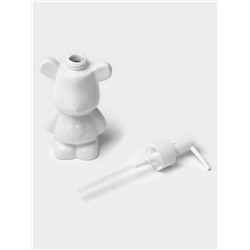 Дозатор для жидкого мыла «Мишка», 200 мл, белый