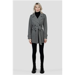 01-12248 Пальто женское демисезонное (пояс)