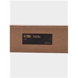 Поручень для ванны Stölz, 30×5×7 см, нержавеющая сталь, чёрный