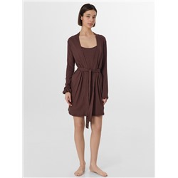 КОМПЛЕКТ ЖЕНСКИЙ (СОРОЧКА НОЧНАЯ ЖЕНСКАЯ, ХАЛАТ, РЕЗИНКА ДЛЯ ВОЛОС) 592648