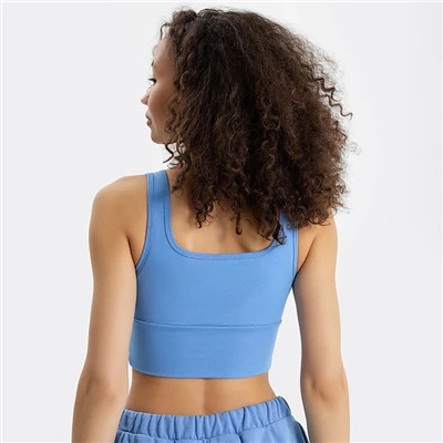 Топ женский Mark Formelle, синий, размер 44 (S)