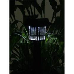 Садовый светильник на солнечной батарее «Фонарик», 1 LED, свечение белое