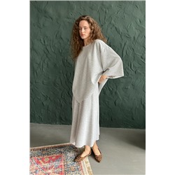 Юбка женская  ASY106/01/Серый меланж