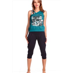 Костюм с бриджами с бриджами и майкой 33м НАТАЛИ, 1214331