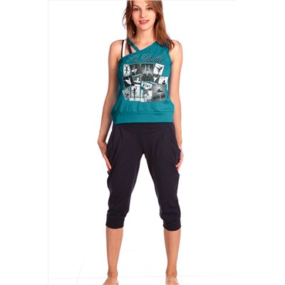 Костюм с бриджами с бриджами и майкой 33м НАТАЛИ, 1214331