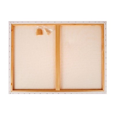 Холст на подрамнике «Гамма. Студия», хлопок 100%, 60×80×2 см, акриловый грунт, мелкозернистый