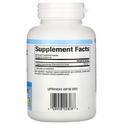 Natural Factors, L-аргинин, 500 мг, 180 вегетарианских капсул