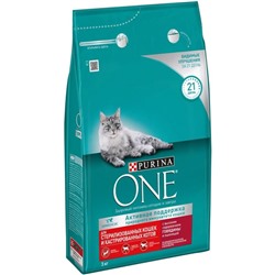 Сухой корм Purina One для стерилизованных кошек, говядина/пшеница,3 кг