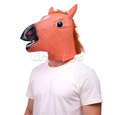 Маска карнавальная "Лошадь" в пакете