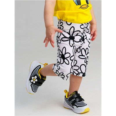 Брюки детские трикотажные для девочек (легинсы укороченные), 2 пары в комплекте