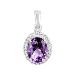 Подвеска, аметист, Вираж