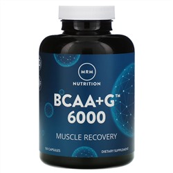 MRM, Nutrition, BCAA и G 6000, 150 капсул