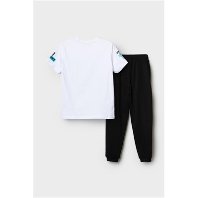 Комплект трикотажный для мальчиков: фуфайка (футболка), брюки PLAYTODAY, 1239843