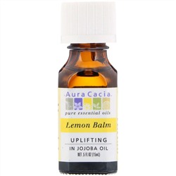 Aura Cacia, Мелисса, бодрящая, 0,5 жидкой унции (15 мл)