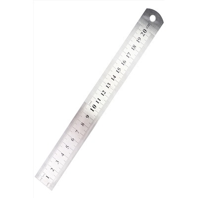 Линейка стальная (Л-0739) 20 см
