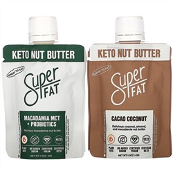 SuperFat, Variety Box, изумительное ореховое масло, 10 пакетиков по 42 г (1,5 унции) каждый