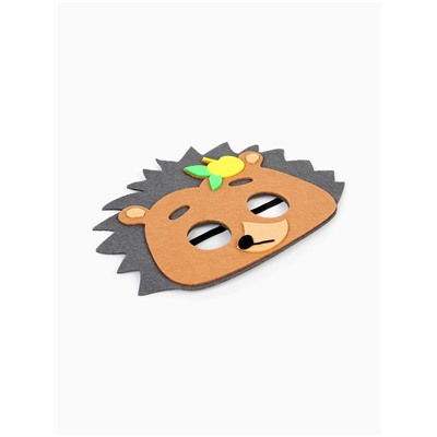 Карнавальный костюм «Ёжик», жилет, шорты, маска фетр, рост 92-116 см