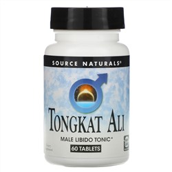 Source Naturals, эврикома длиннолистная, 60 таблеток