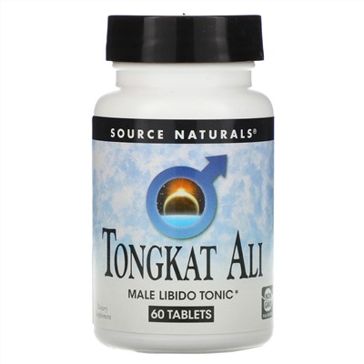 Source Naturals, эврикома длиннолистная, 60 таблеток