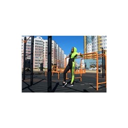 Комплект 8133 (толстовка_топ) (Зеленый)