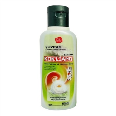 Kokliang Натуральный травяной шампунь против перхоти / Chinese Herbal Therapy Anti-Hairloss & Soothes Scalp Shampoo, 100 мл 21483