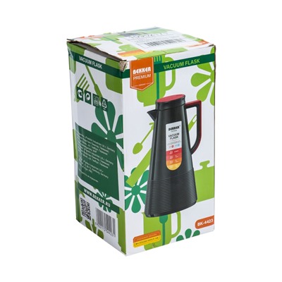 УЦЕНКА Термос BK-4423 1.5 л,, сохраняет температуру 12 ч, пластиковый