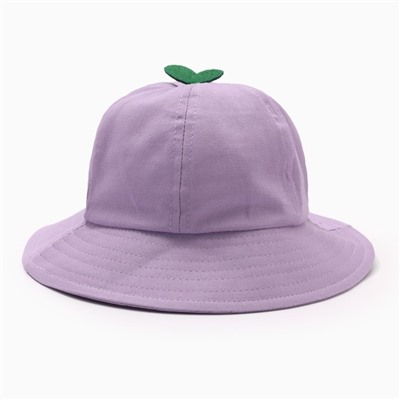 Панама детская KAFTAN, размер 50, сиреневая