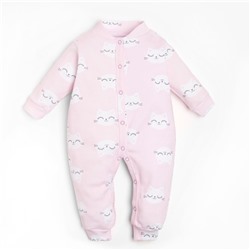 Комбинезон Крошка Я «Киса», рост 86-92 см, цвет розовый