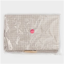 Корзина для белья Доляна «Квадраты», 40×26×50 см