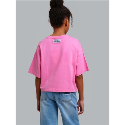 Фуфайка трикотажная для девочек (футболка)